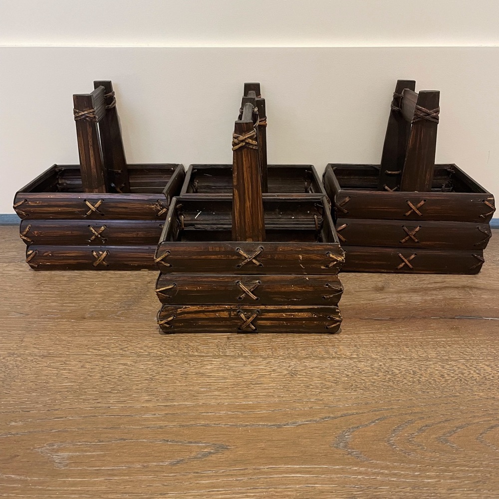 Hallmark deco baskets set of 4